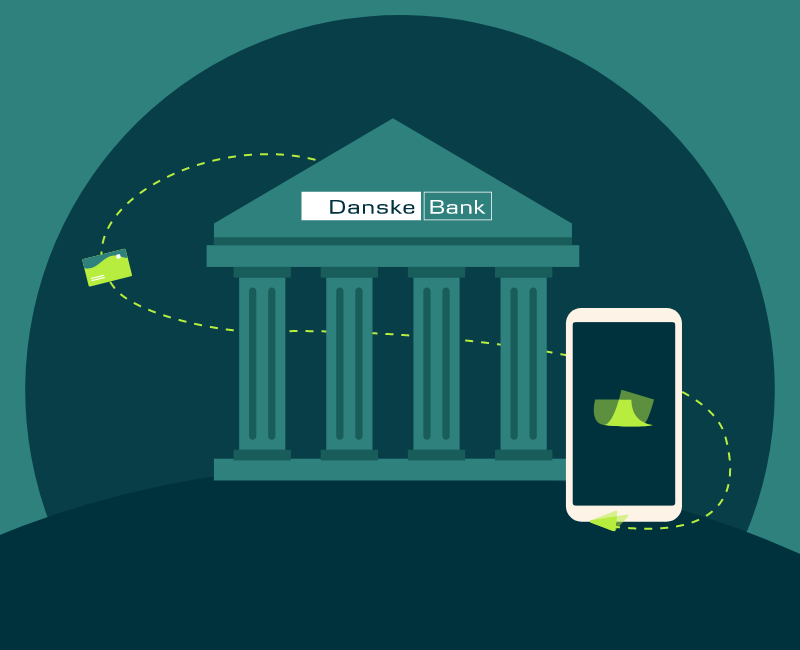 Animated image of Danske Bank connection with Expense