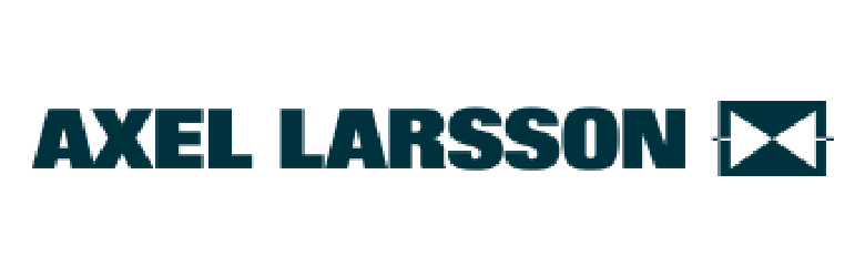 Axel Larsson logotyp